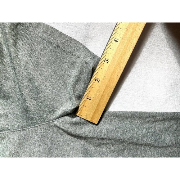 The Nike Tee DRI-FIT Athletic Cut Small Grey Red Logo A - Picture 8 of 10